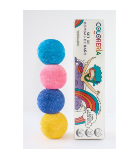 Set de 4 Bombas de Baño