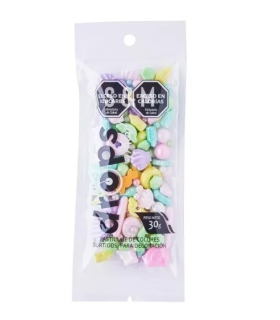Drops Sprinkles Comestibles Mix Candy 30g Pastelar