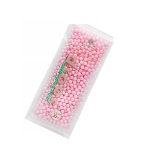Drops Sprinkles Comestibles Perlas Rosas 30g Pastelar