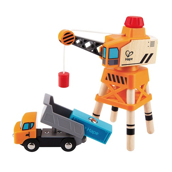 Grúa Grande de Juguete Hape