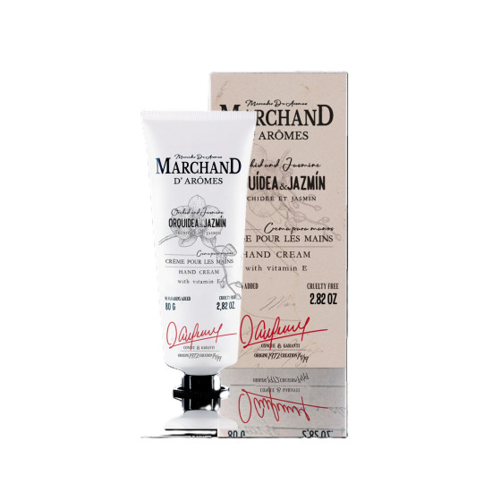 Crema de Manos Marchand D Aromes Orquídea y Jazmín 80 g
