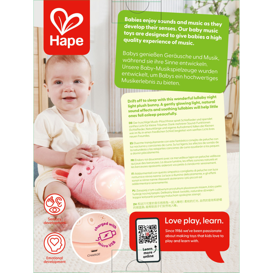 Amigo con Luz y Musical Huggy Roro Hape