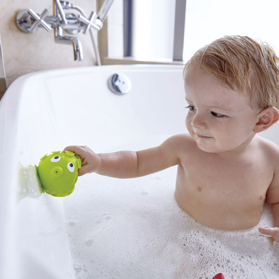 Amigos de Pileta Rocosa Hape Juguete con Chorro de Agua para el Baño