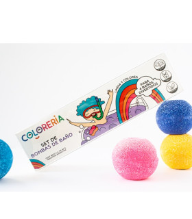 Set de 4 Bombas de Baño