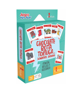 Juego de Mesa Chocolate Bota Tortuga
