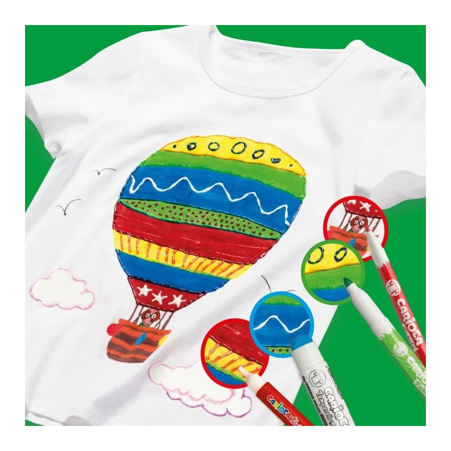 Marcadores Para Tela Carioca x 12