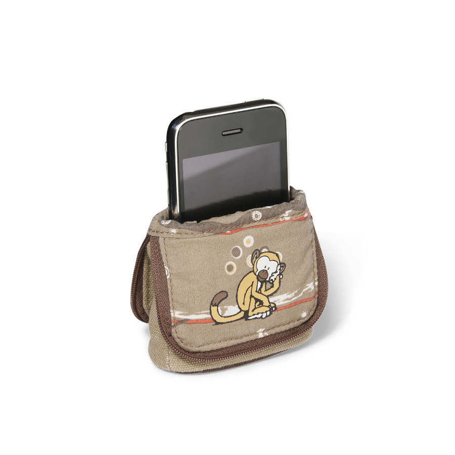 Portatarjetas de Elefante y Mono