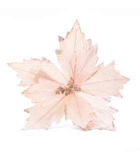 Adorno Poinsettia Dorada 31 cm Alparamis