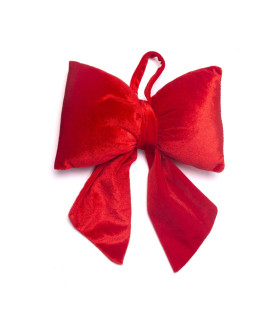 Moño Acolchado Rojo 15 x 20 cm Alparamis