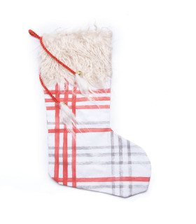 Adorno Bota de Navidad Fantasía Rayas de 45 cm Alparamis