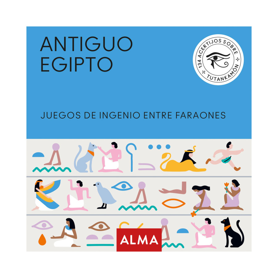 Libro con Juegos Alma Antiguo Egipto
