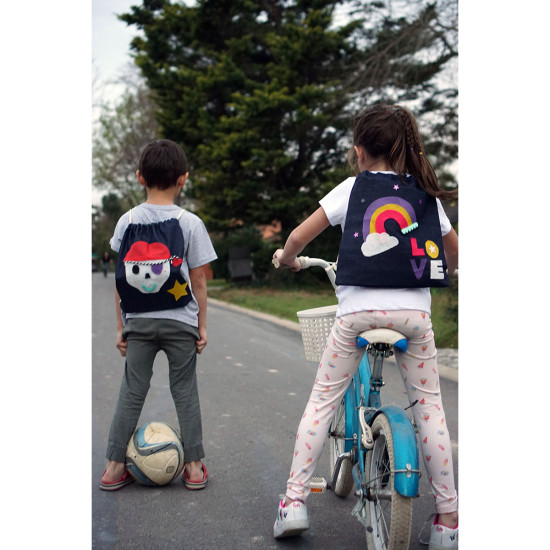 Kit Mi Mochila Denim