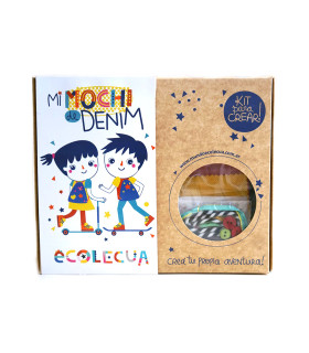 Kit Mi Mochila Denim