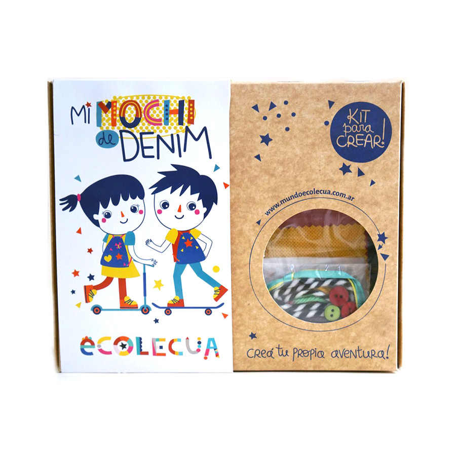 Kit Mi Mochila Denim