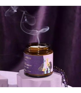 Vela petite La Justicia - Peonías e hibiscus