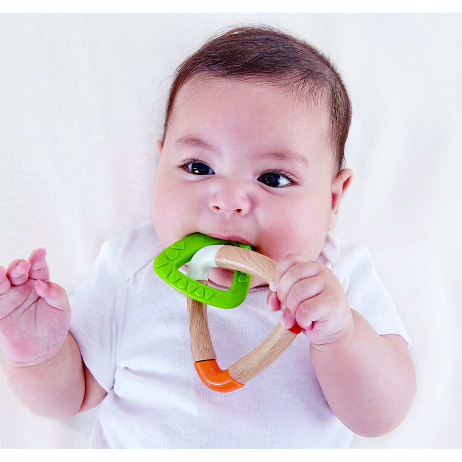 Mordillo Doble Triángulo Hape