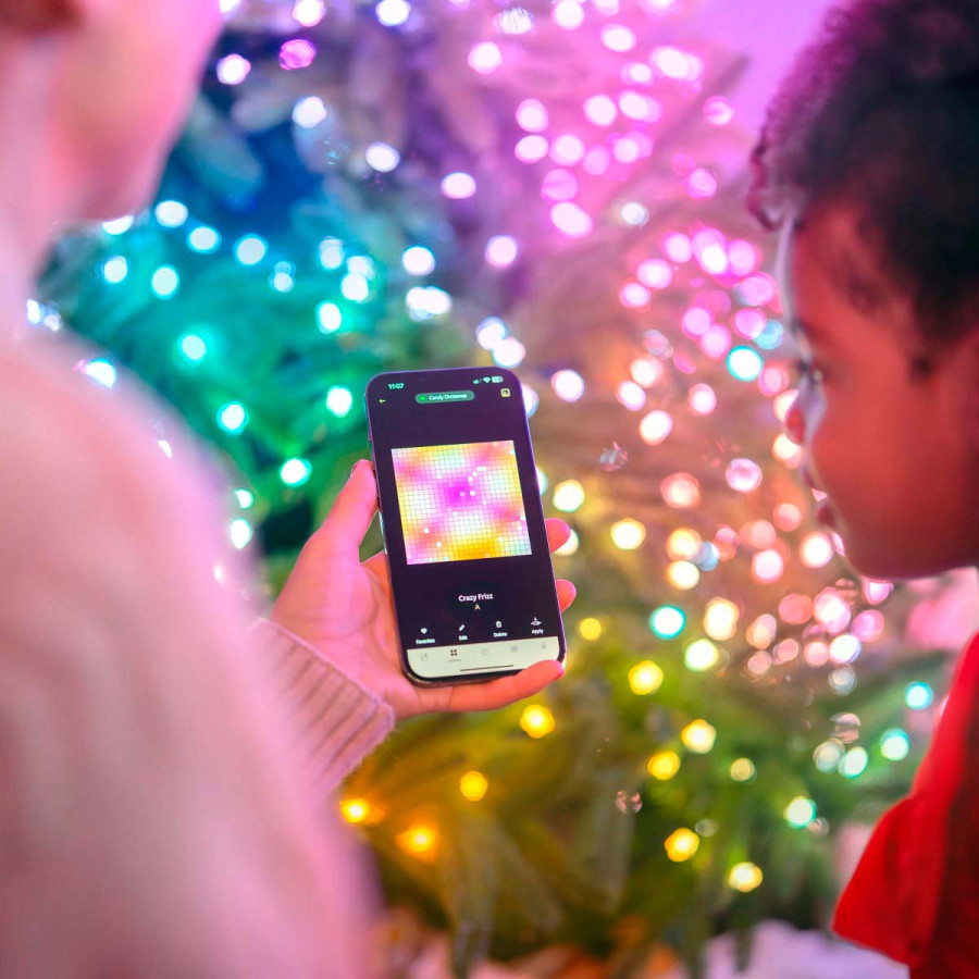 200 Luces LED Decorativas Inteligentes Candies Candles RGB USBC Twinkly