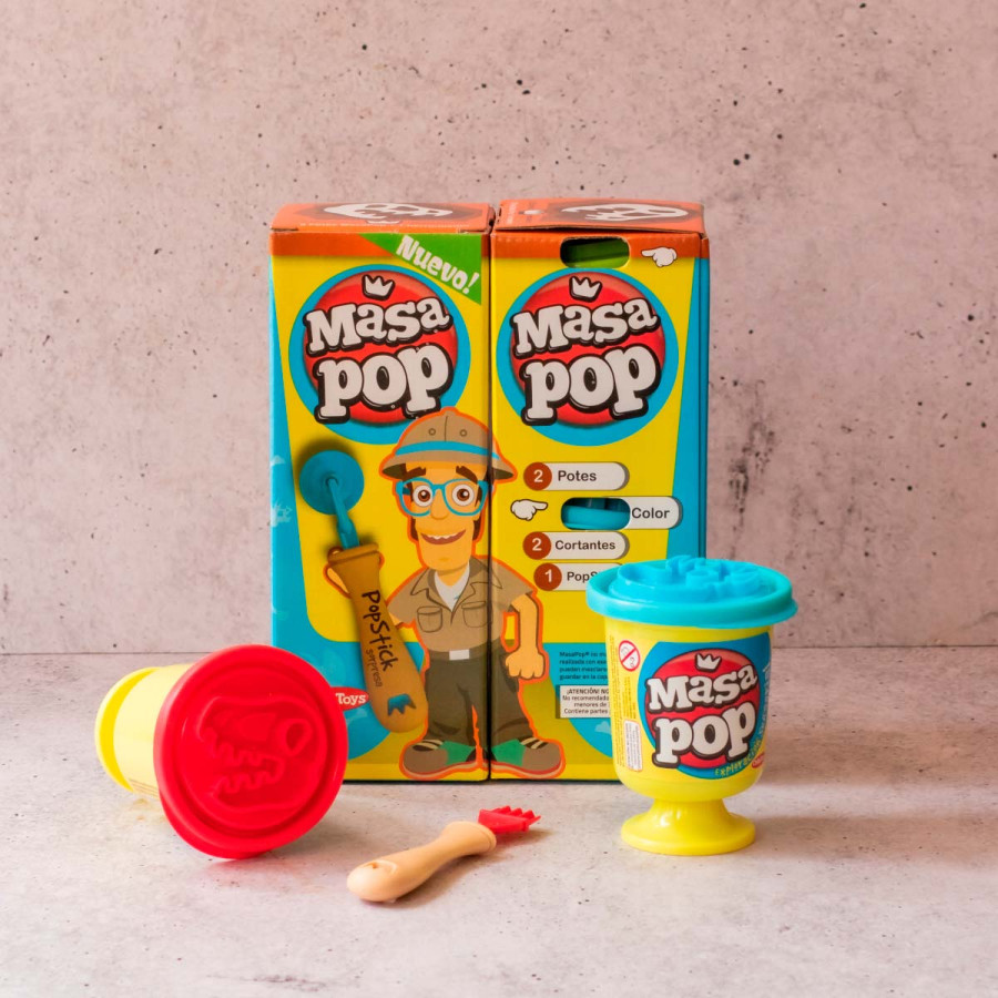 Set de 2 Copas Masa Pop Dinomanía