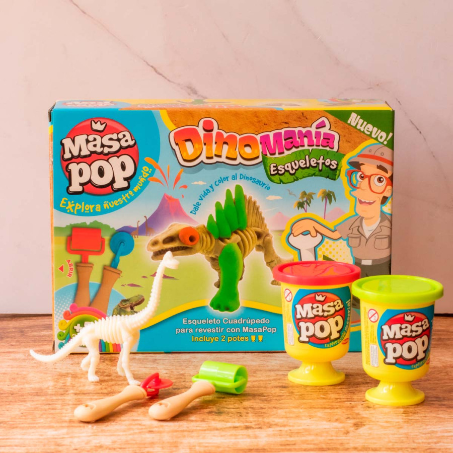 Set Esqueleto Masa Pop Dinomanía