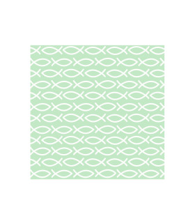 Servilletas 33x33 Religious Green