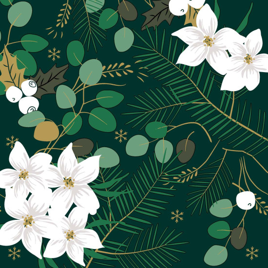 Servilletas 33 x 33 cm Wintergarden Xmas