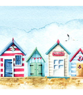 Servilletas 33 x 33 cm Beach Houses