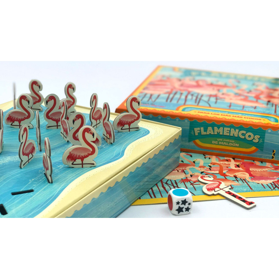 Juego De Mesa Flamencos Memoria Y Velocidad