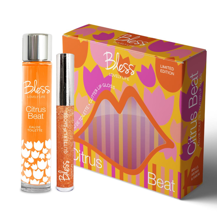 Set Eau de Toilette y Lip Gloss Citrus Beat Bless