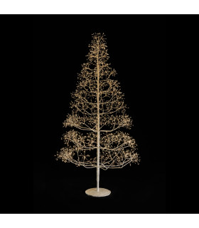 Árbol Blanco 180 cm y 2100 Luces Cálidas Alparamis