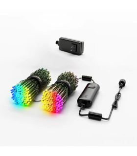 400 Luces LED Decorativas Inteligentes String Twinkly con Enchufe