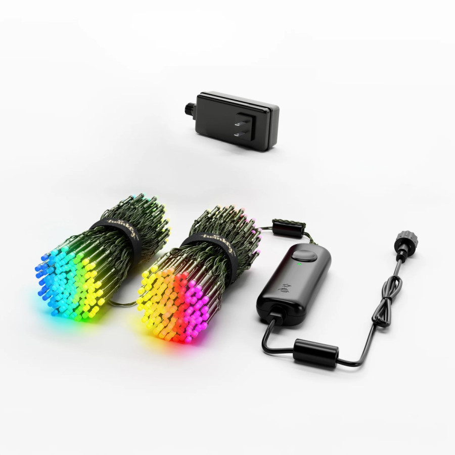 400 Luces LED Decorativas Inteligentes String Twinkly con Enchufe