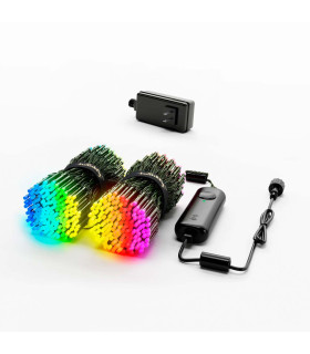 600 Luces LED Decorativas Inteligentes String Twinkly con Enchufe