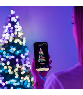 600 Luces LED Decorativas Inteligentes String Twinkly con Enchufe