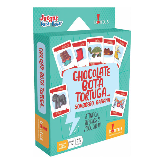 Juego de Mesa Chocolate Bota Tortuga