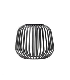 Lámpara Solar Solis Negro Mate 17 cm 0.3 W Alparamis