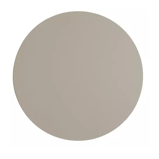 Individual De Mesa Circular Ceniza