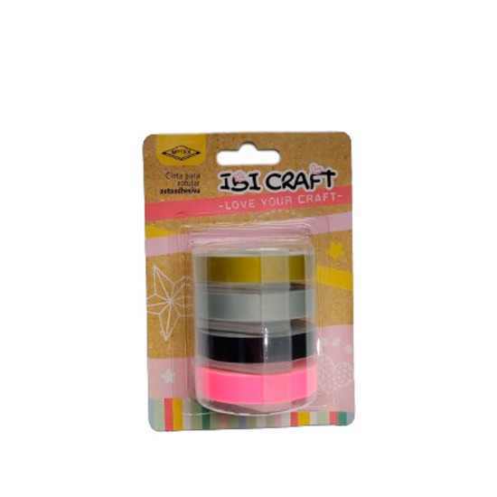 4 Cintas para Rotular Motex 9 mm x 3 m Especial Ibicraft