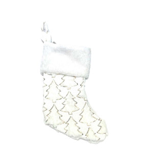 Adorno de Bota Navideña Pinos 48 cm Alparamis