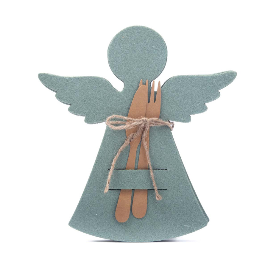 Posacubiertos de Fieltro Angel 22 cm Alparamis x 4