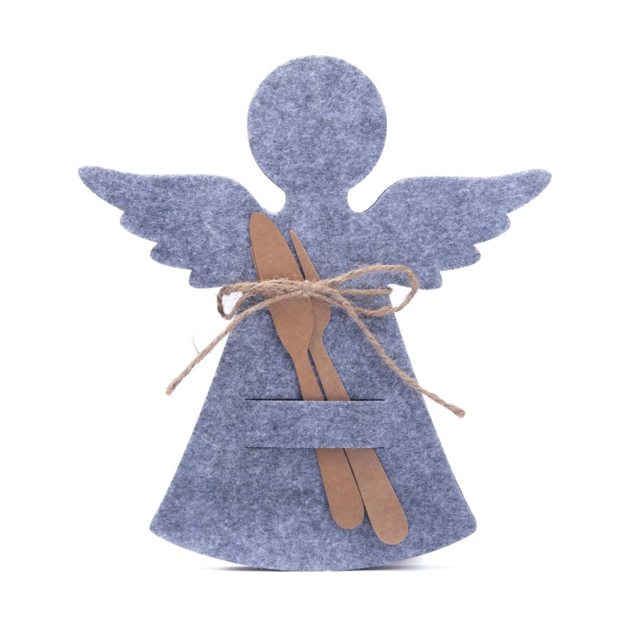 Posacubiertos de Fieltro Angel 22 cm Alparamis x 4