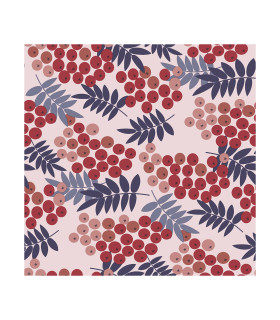 Servilletas 33 x 33 cm Rowan Berries Xmas