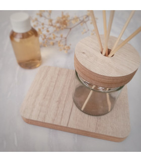 Difusor 100 ml con Bandeja de Madera