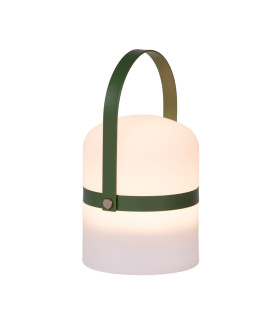 Lámpara LED Lumis Recargable Verde 18.5 cm 0.3 W Alparamis