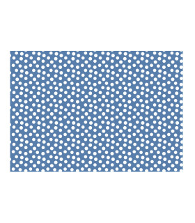 Papel de Regalo Lunares Azul x 2