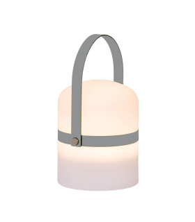 Lámpara LED Lumis Recargable Gris 18.5 cm 0.3 W Alparamis