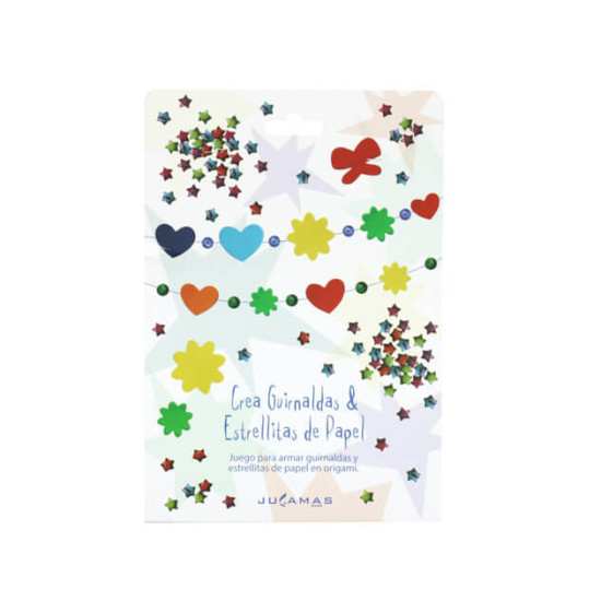Jugamas Pocket Creá Guirnaldas Y Estrellitas de Papel