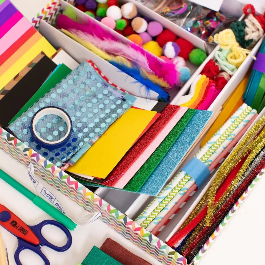 Kit De Manualidades Para Niños 600 Piezas