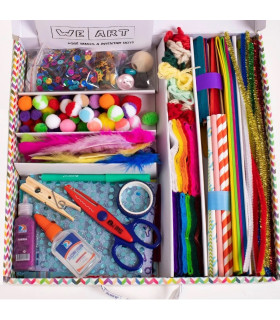 Kit De Manualidades Para Niños 600 Piezas