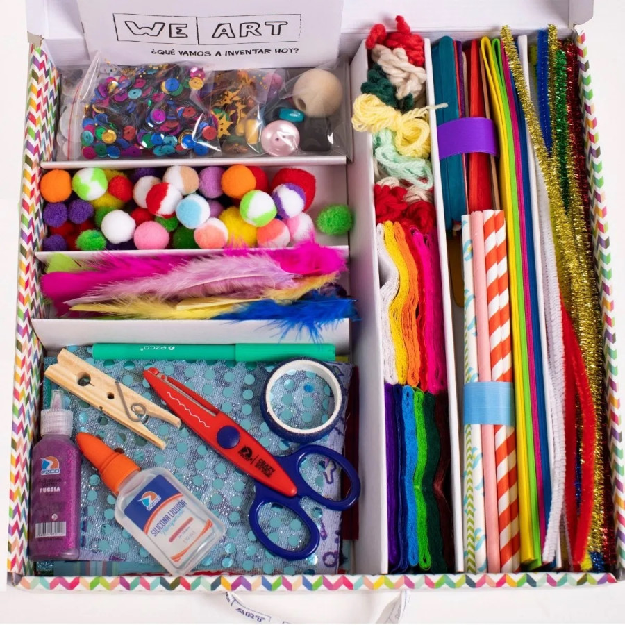 Kit De Manualidades Para Niños 600 Piezas