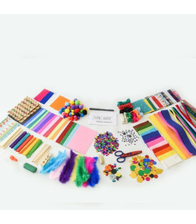 Kit De Manualidades Para Niños 600 Piezas